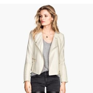 H&M Cream/Gold Blazer